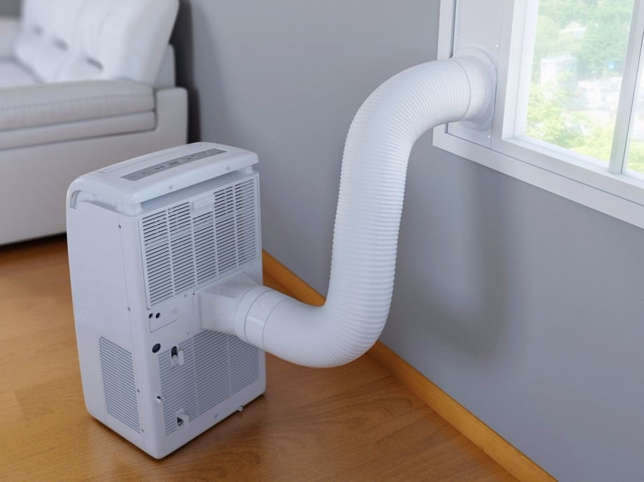 Miniatura Duto flexível pvc ar condicionado portátil 127mm 3 metros