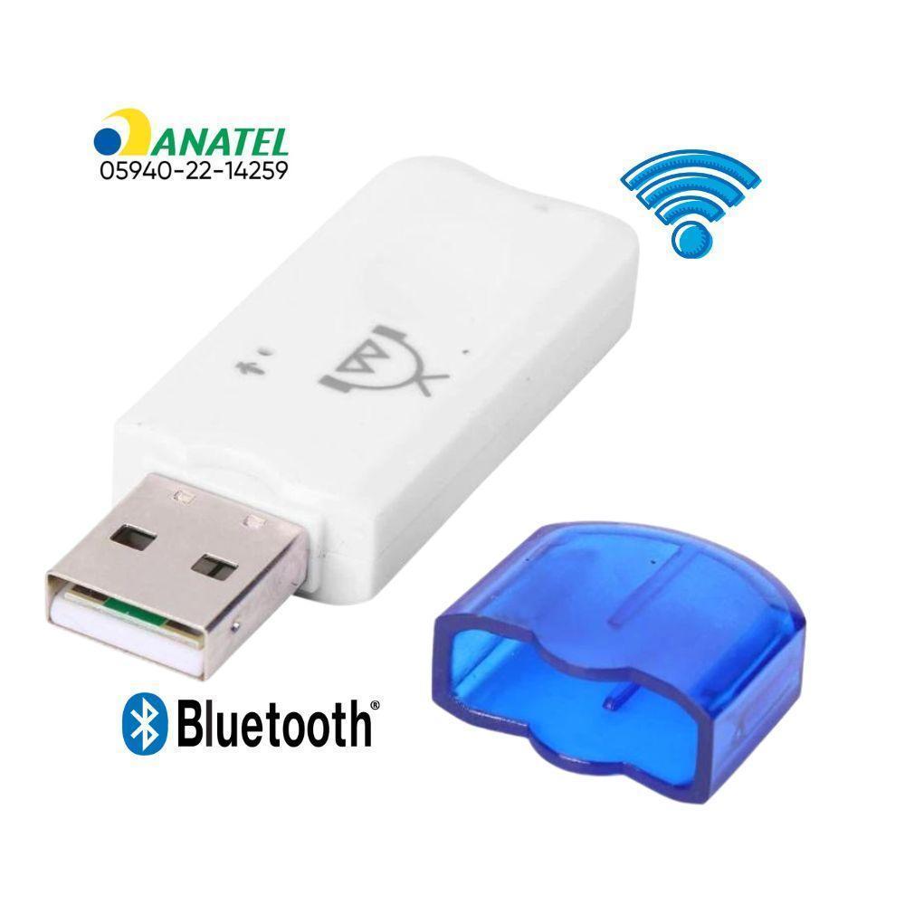 Miniatura Adaptador Bluetooth Usb Universal Carro Áudio Som