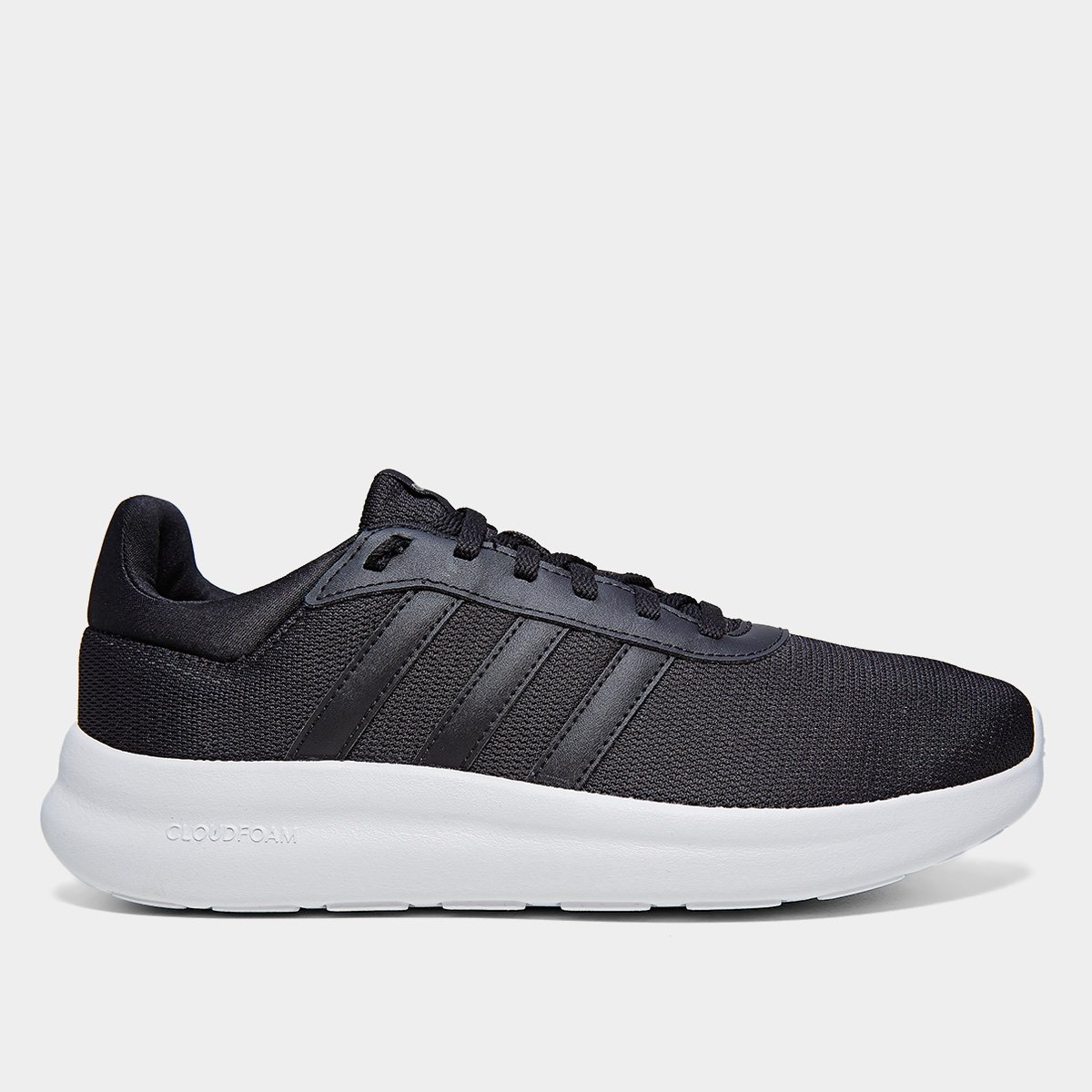 Miniatura Tenis Adidas Lite Racer 4 0 Preto+Chumbo - 34