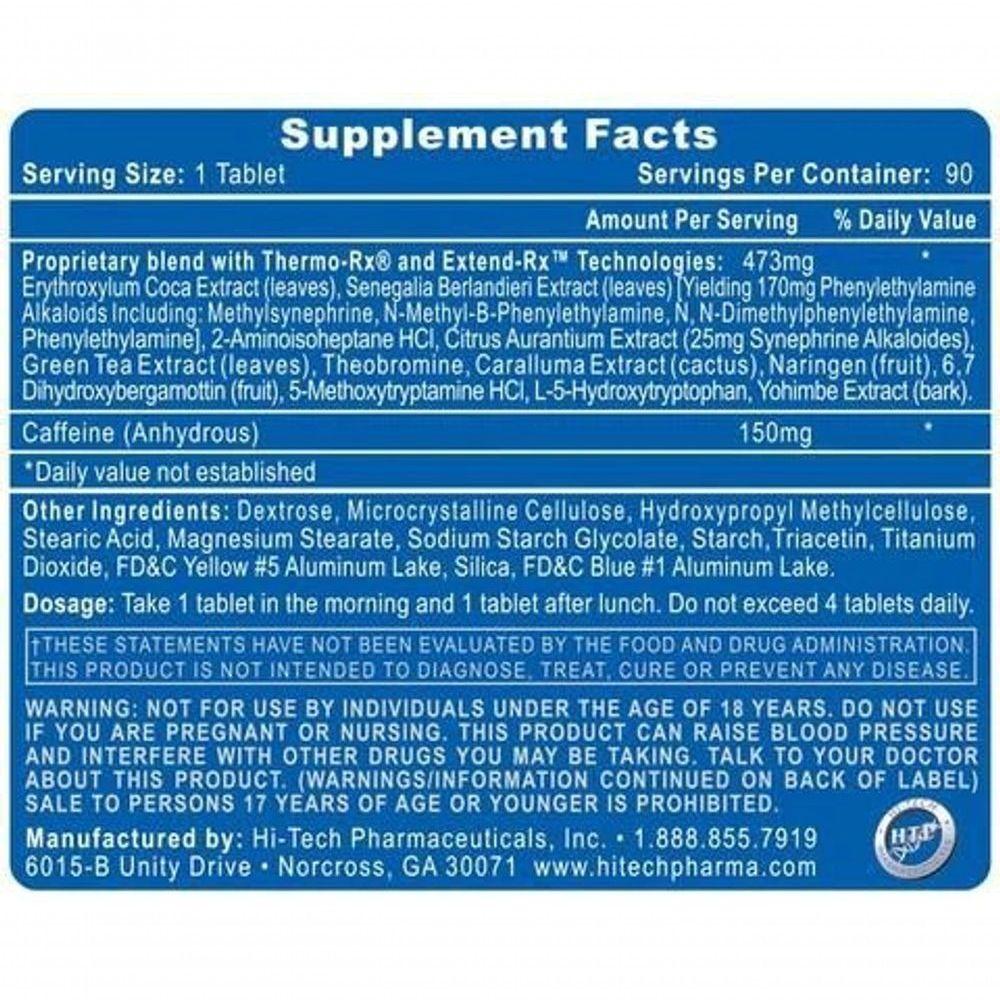 Miniatura Lipo Coca Elite (90 Tabs) - Hi-tech Pharma