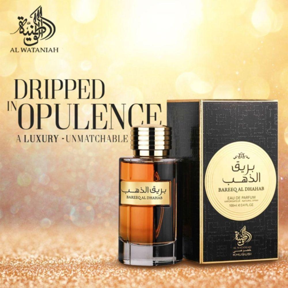 Miniatura Perfume Bareeq Al Dhahab Al Wataniah Eau De Parfum Masculino 100ml