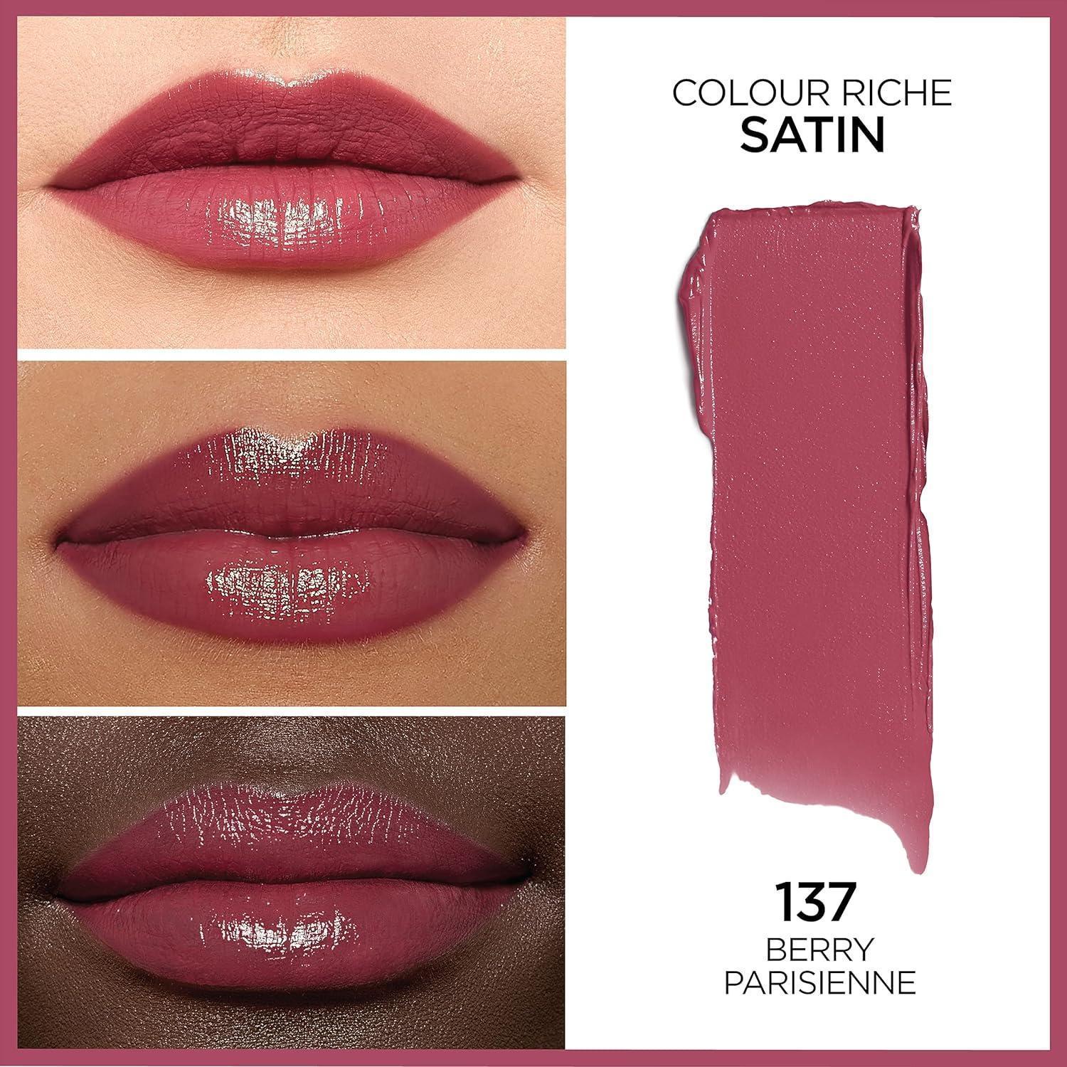 Miniatura Batom L'Oreal Paris Colour Riche Hidratante Cor 137 Berry Pa