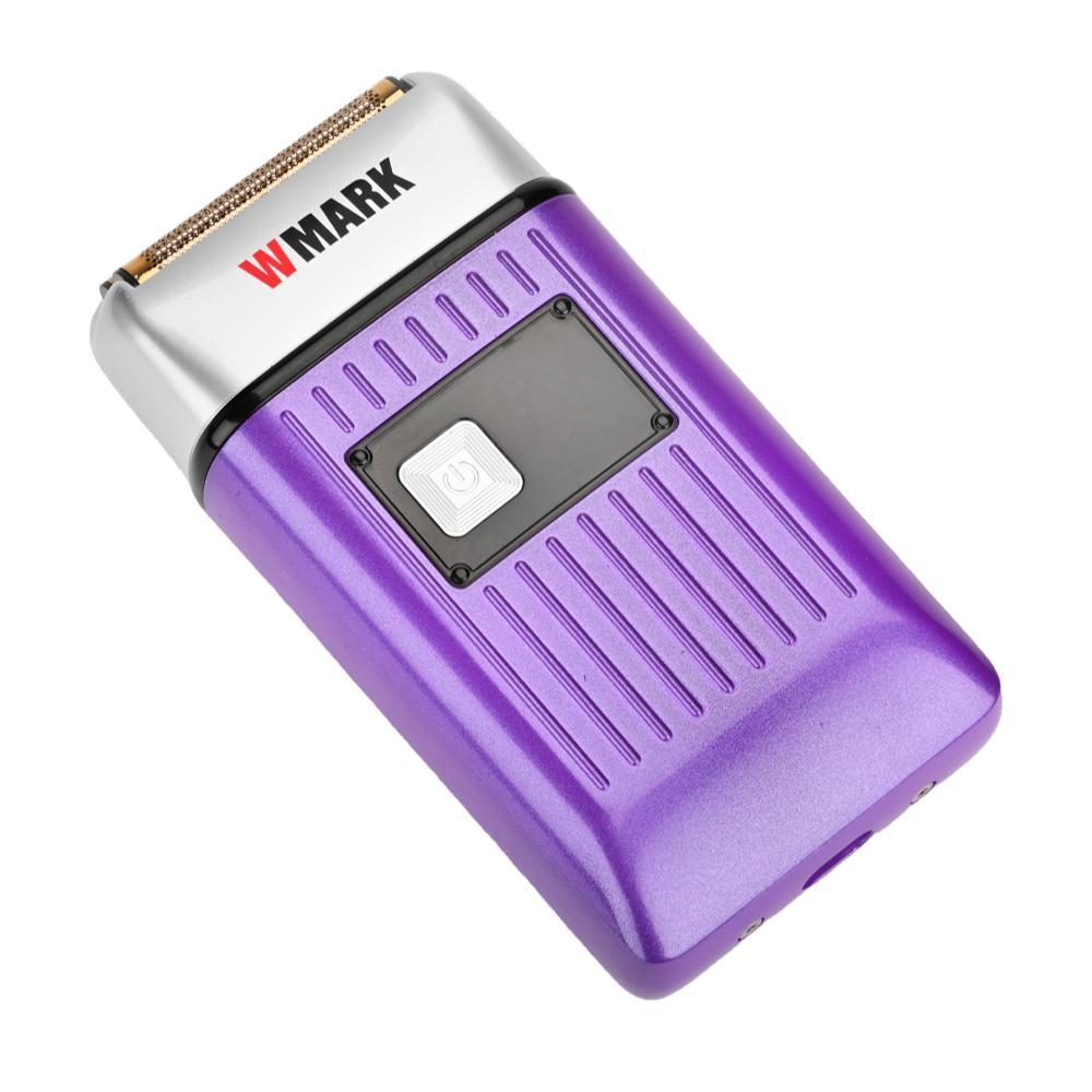 Maquina Shaver Wmark Profissional Barbearia Ng 996 Lilás