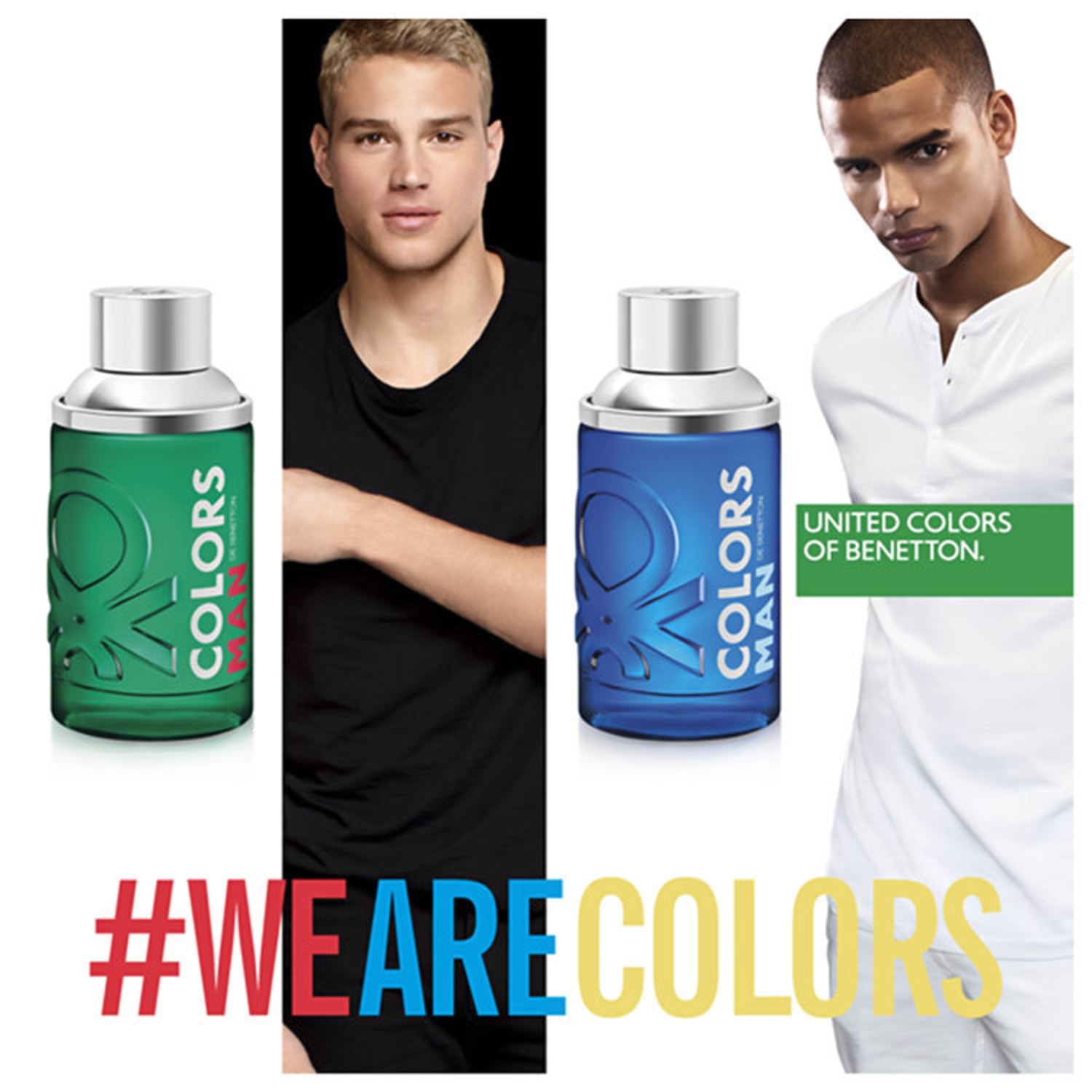 Miniatura Colors Man Blue Benetton Edt - Perfume Masculino 100ml Blz