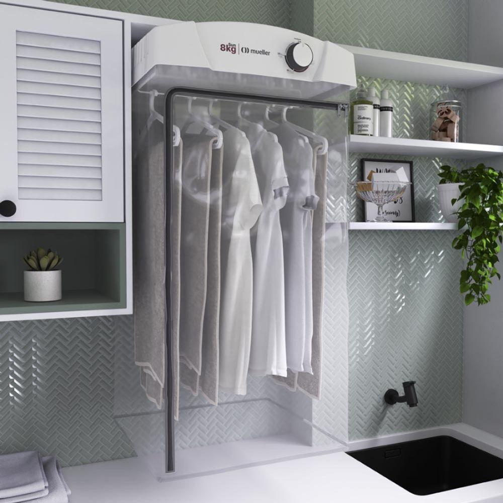 Miniatura Secadora De Roupas Sun 8kg Branca Mueller 220V
