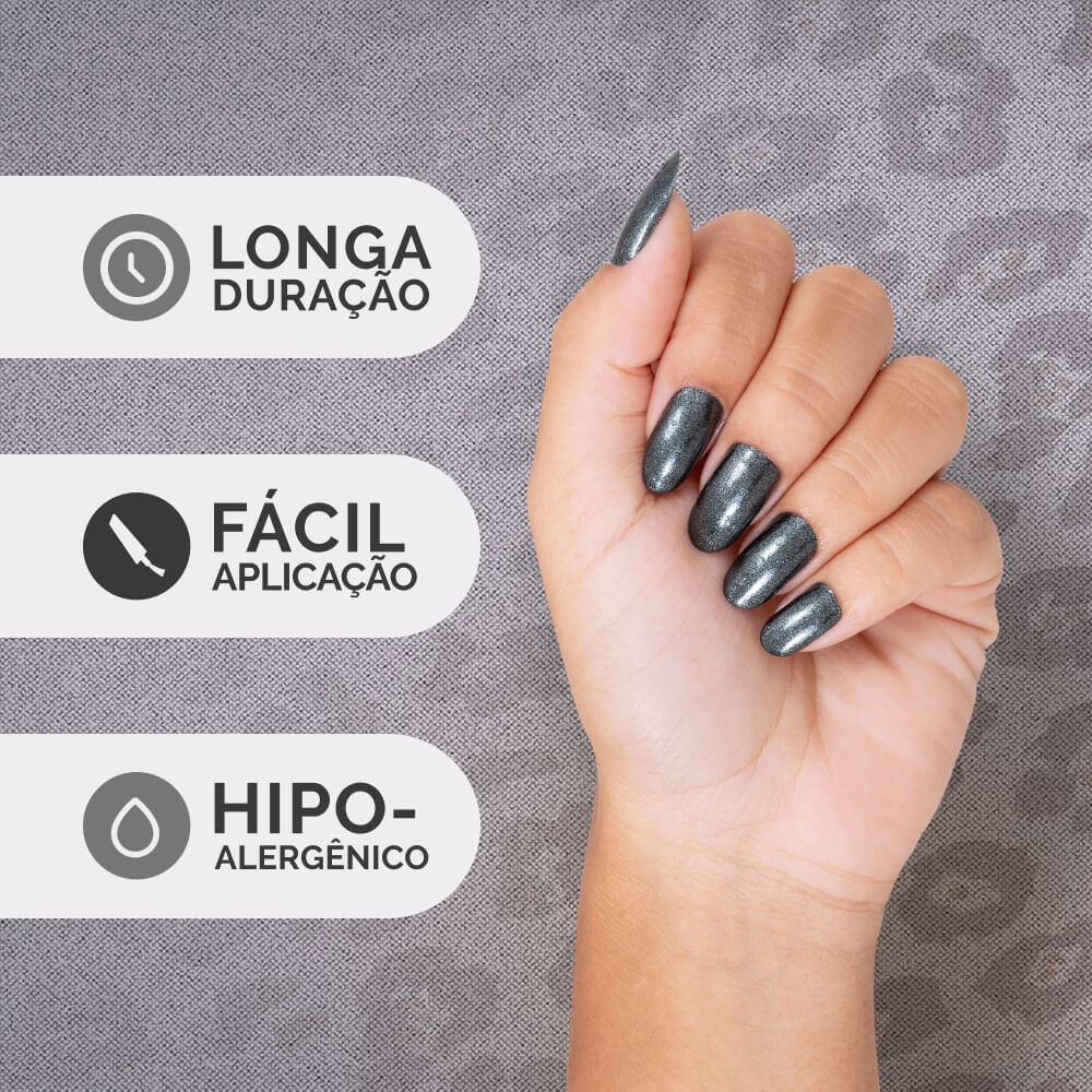 Miniatura Esmalte Risqué e Chilli Beans Profundezas do Meu Eu 8ml