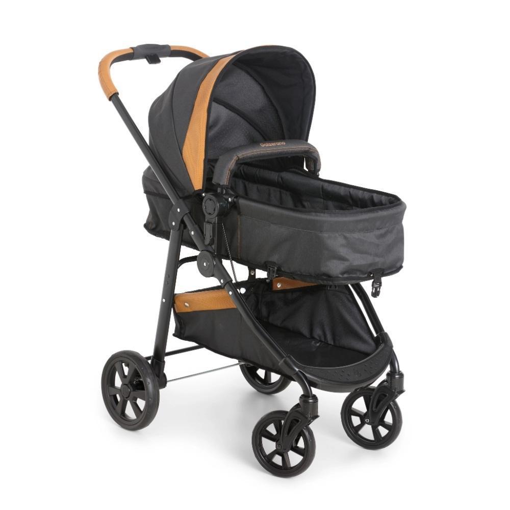 Miniatura Carrinho Galzerano Extreme Caramelo Com Bebe Conforto