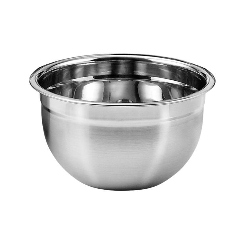 Miniatura Kit 3 Tigelas Bowl Saladeira Aço Inox Cozinha Profissional