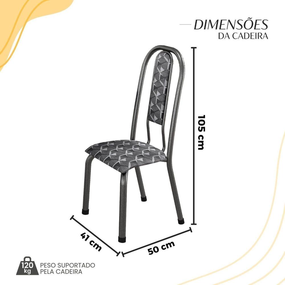 Kit com 04 Cadeiras para de Sa… | Shopping do Inter, image size:1000x1000