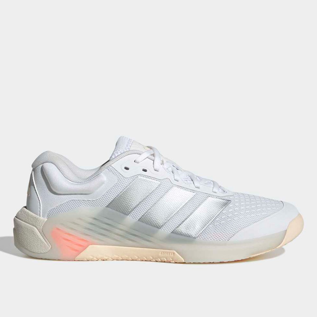 Miniatura Tênis Adidas Dropset 4 Power Trainer Feminino Prata - 34