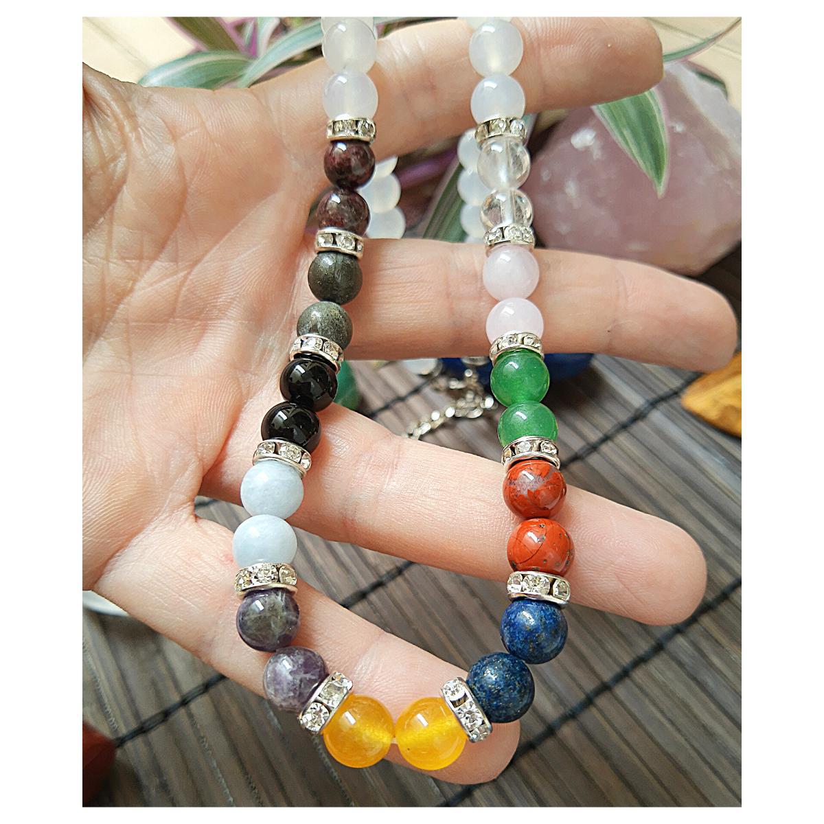 Choker Gargantilha Em Pedras Naturais