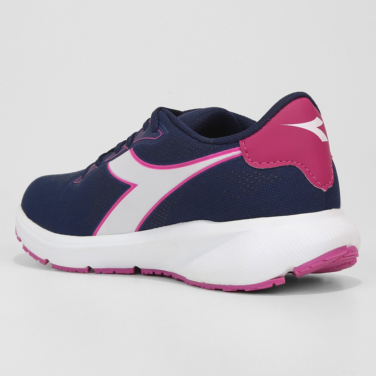 Miniatura Tênis Diadora Udine Feminino Marinho+Pink - 34