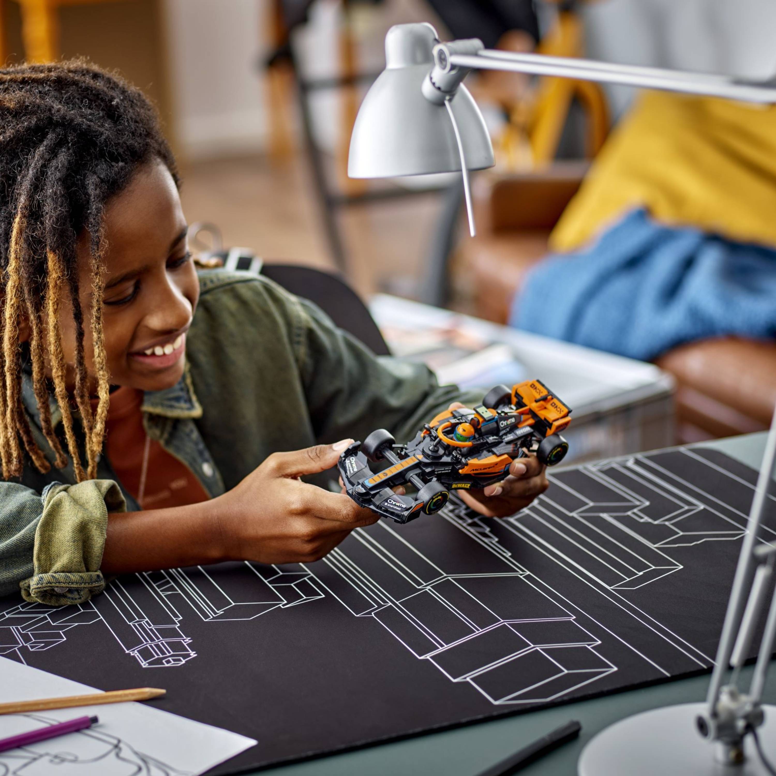 LEGO Speed Champions - Carro de corrida de Fórmula 1 da McLaren 2023