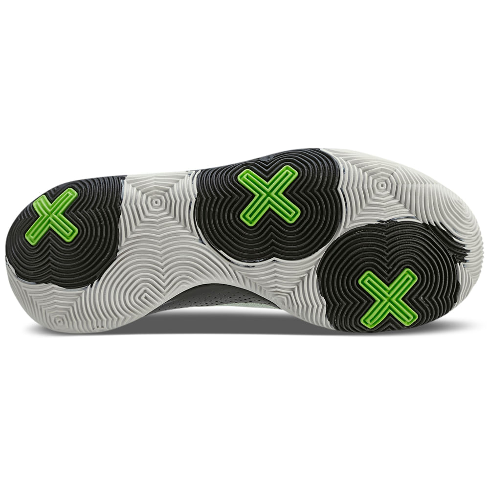 Miniatura Tênis de Basquete Masculino Under Armour Buzzer Branco - 39