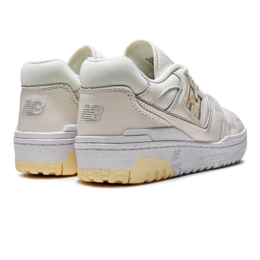Tenis New Balance 550 Feminino Bege / Amarelo - 34