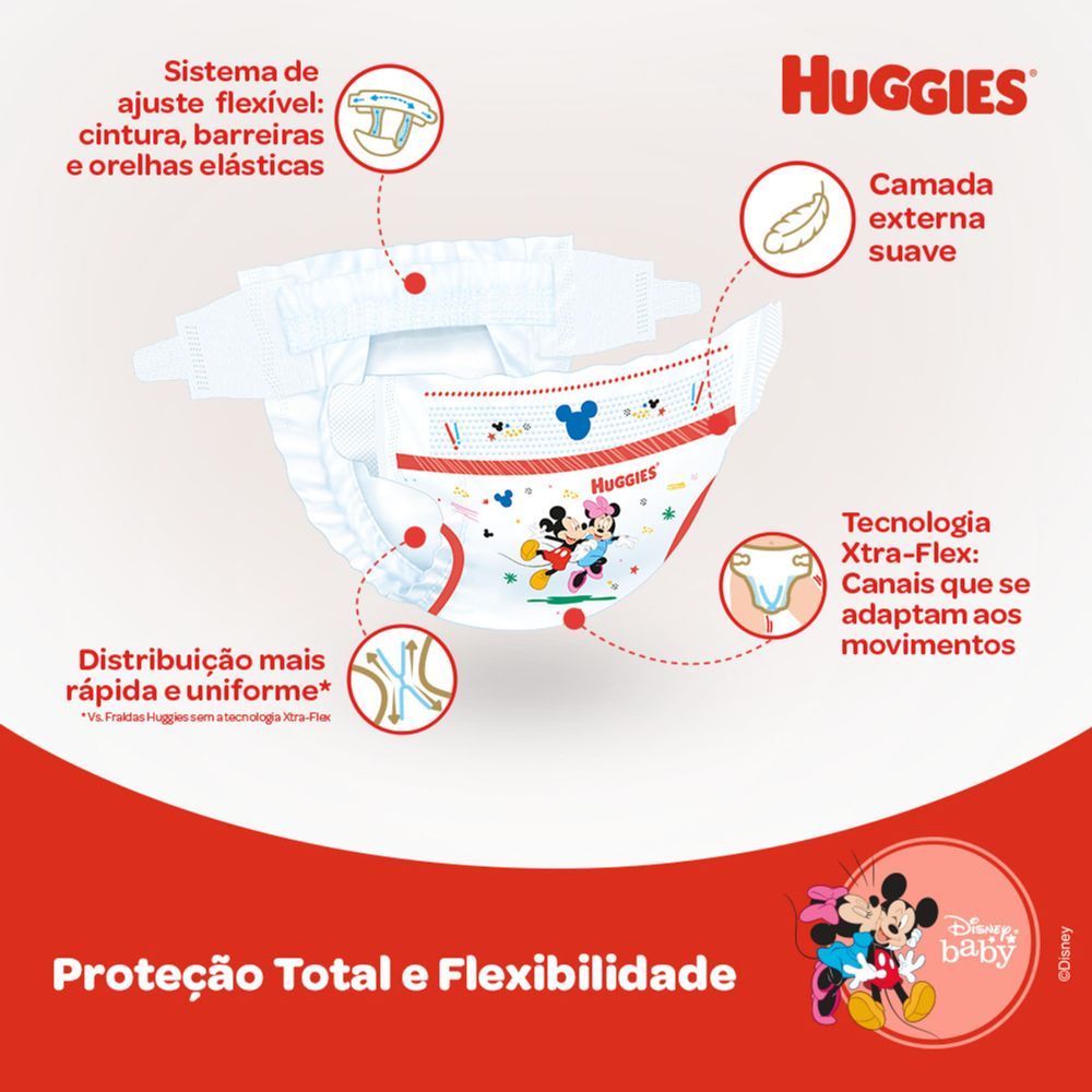 Miniatura Fralda Descartável Huggies Supreme Care G 66 Unidades