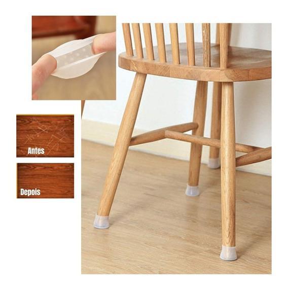 Miniatura Pezinho De Silicone Proteção Para Pé Dos Moveis Cadeira Mesa