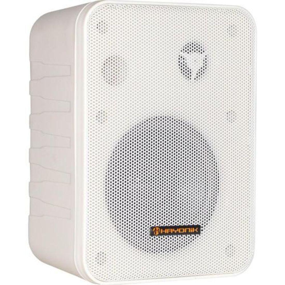 Miniatura Caixa Acústica Com Trafo 70v(25w) Ambience Line Msb60nc Branca Hayonik - Par / 2 [f003]