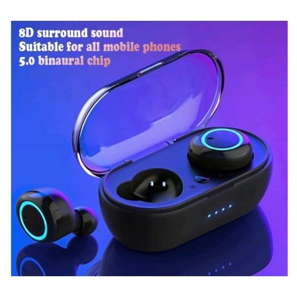 Miniatura Fone Bluetooth Tws Sumexr Versão 5.0 Sem Fio Wireles Premium