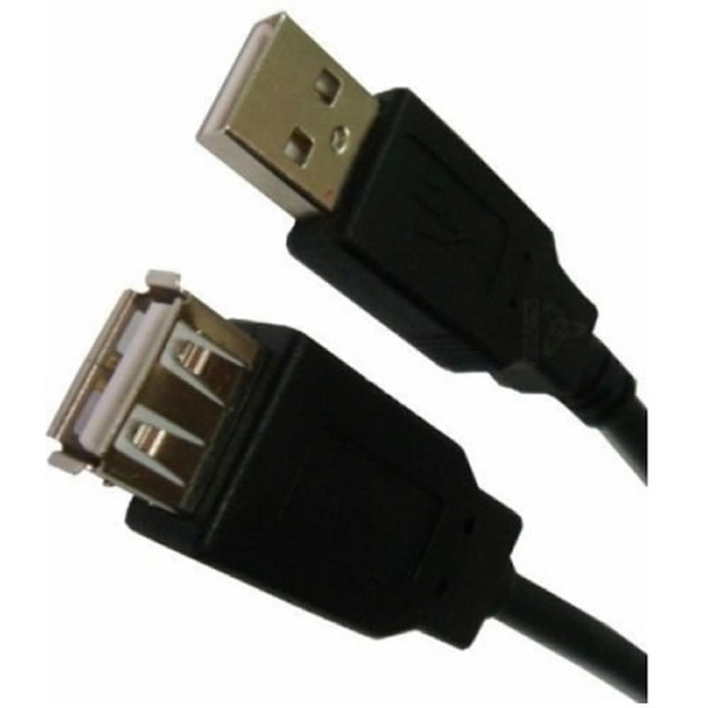 Miniatura Cabo Extensor USB 2.0 1,5m - Extensão High-Speed