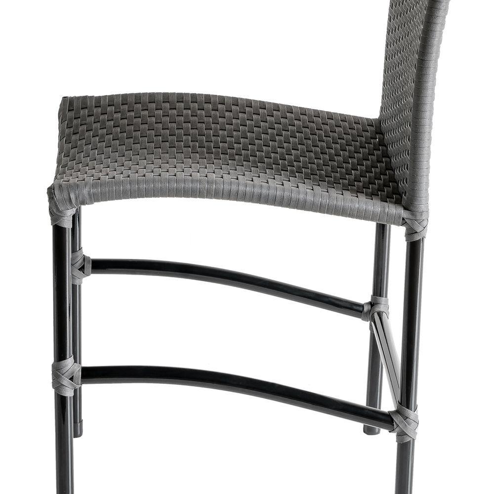 Miniatura Cadeira De Jantar Para área Gourmet, Varanda Cinza Estonado