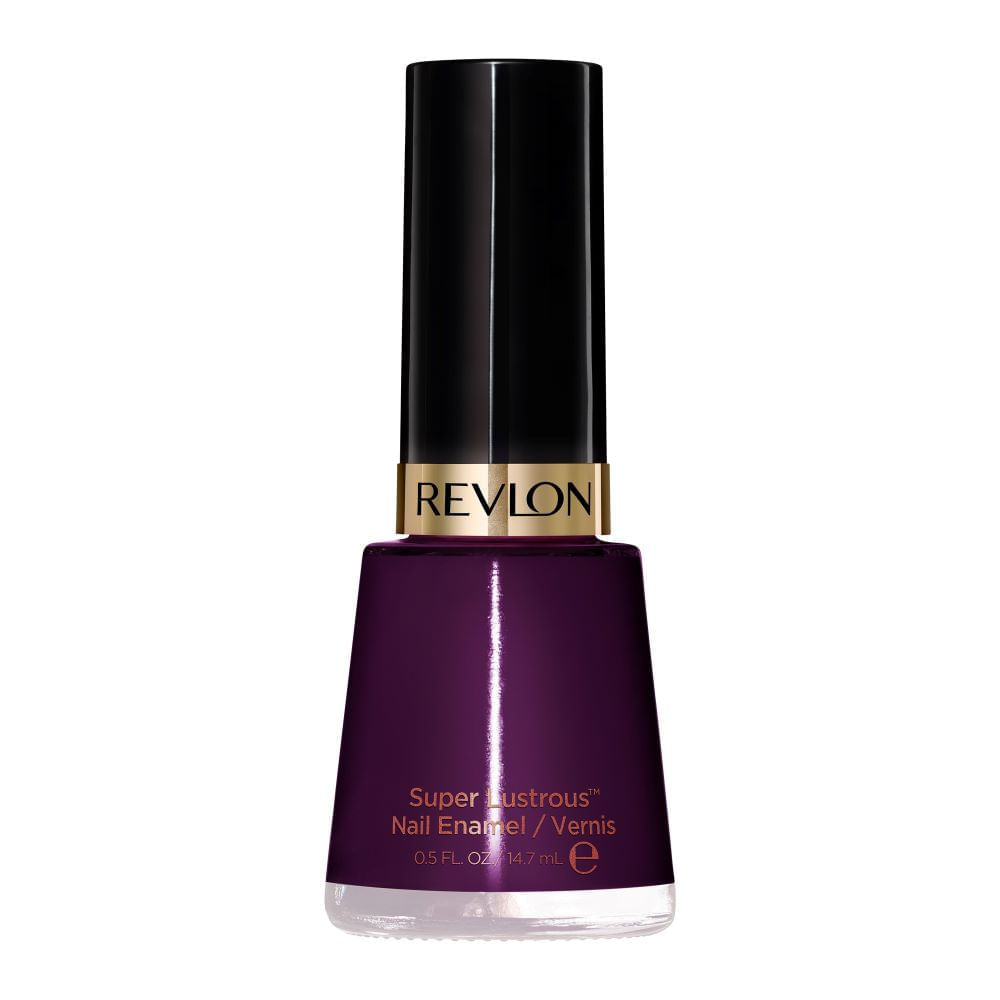 Miniatura Esmalte Revlon Super Lustrous Nail Enamel Renovation Black Cherry
