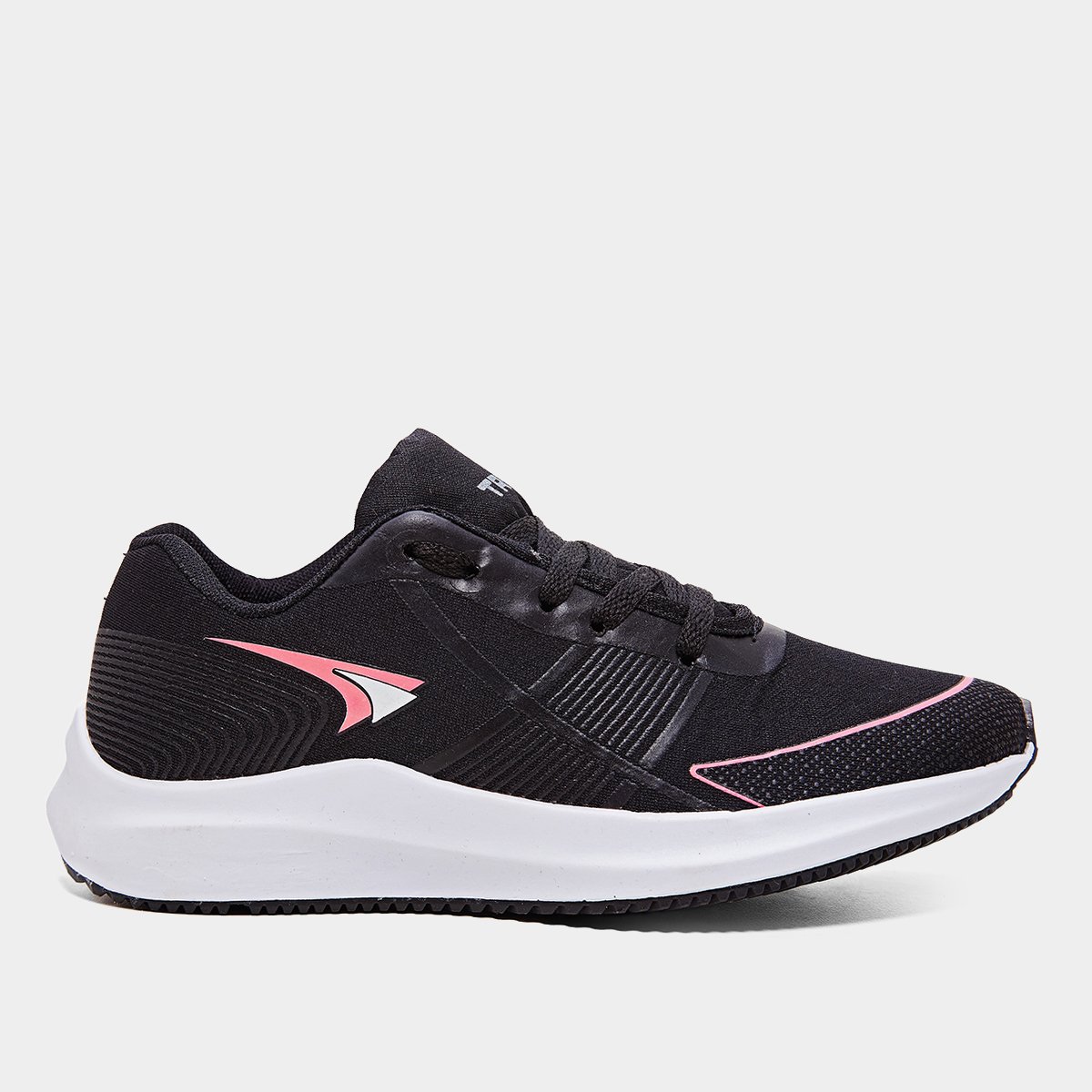 Miniatura Tênis Tryon Atlanta Feminino Preto+Pink - 34
