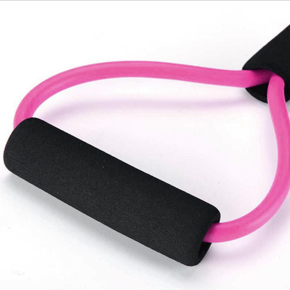 Miniatura Elástico Extensor Exercício Em Casa Yoga - Rosa