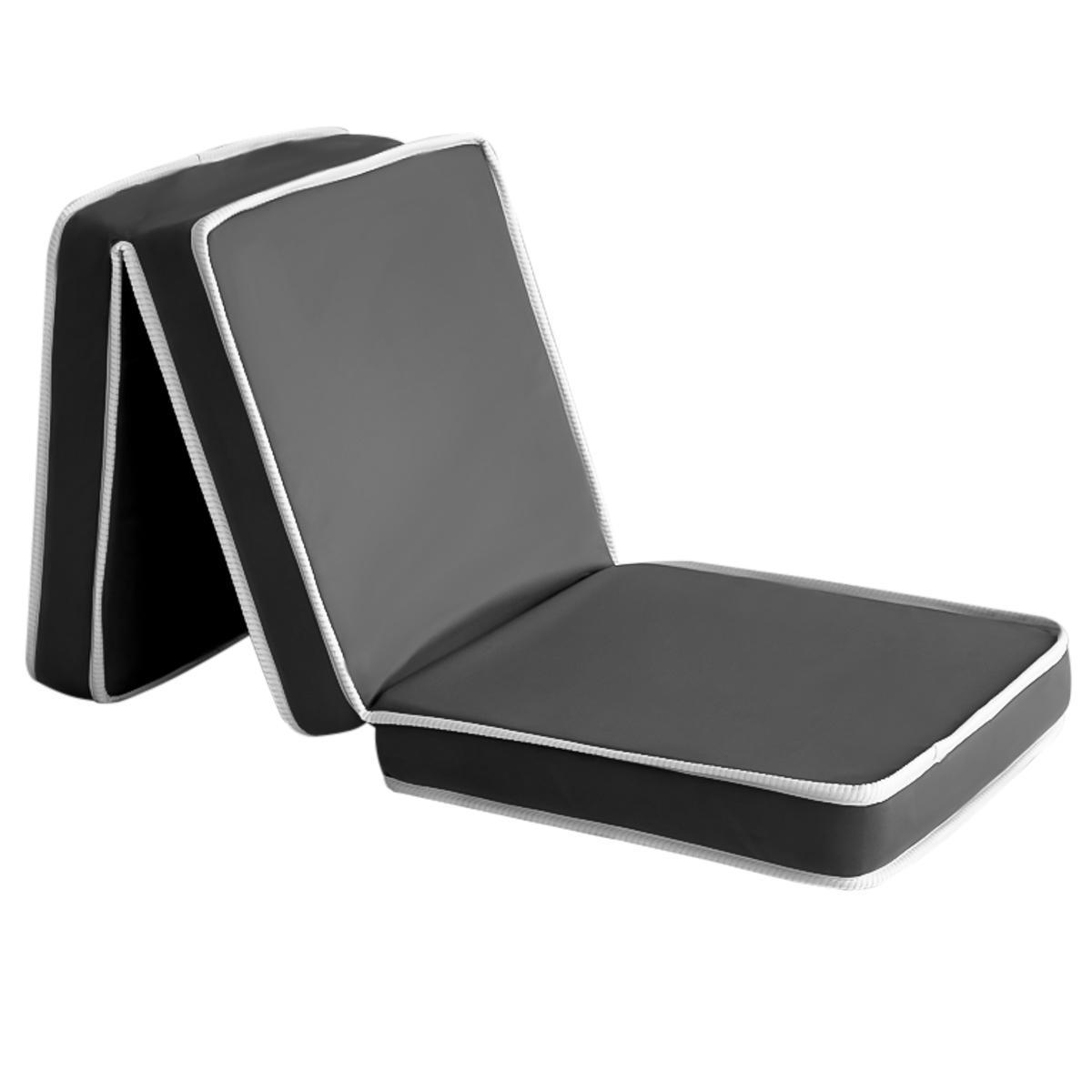 Miniatura Puff Dobrável Solteiro D33 Ortopédico 60Cm X 1,80Mt De Abrir