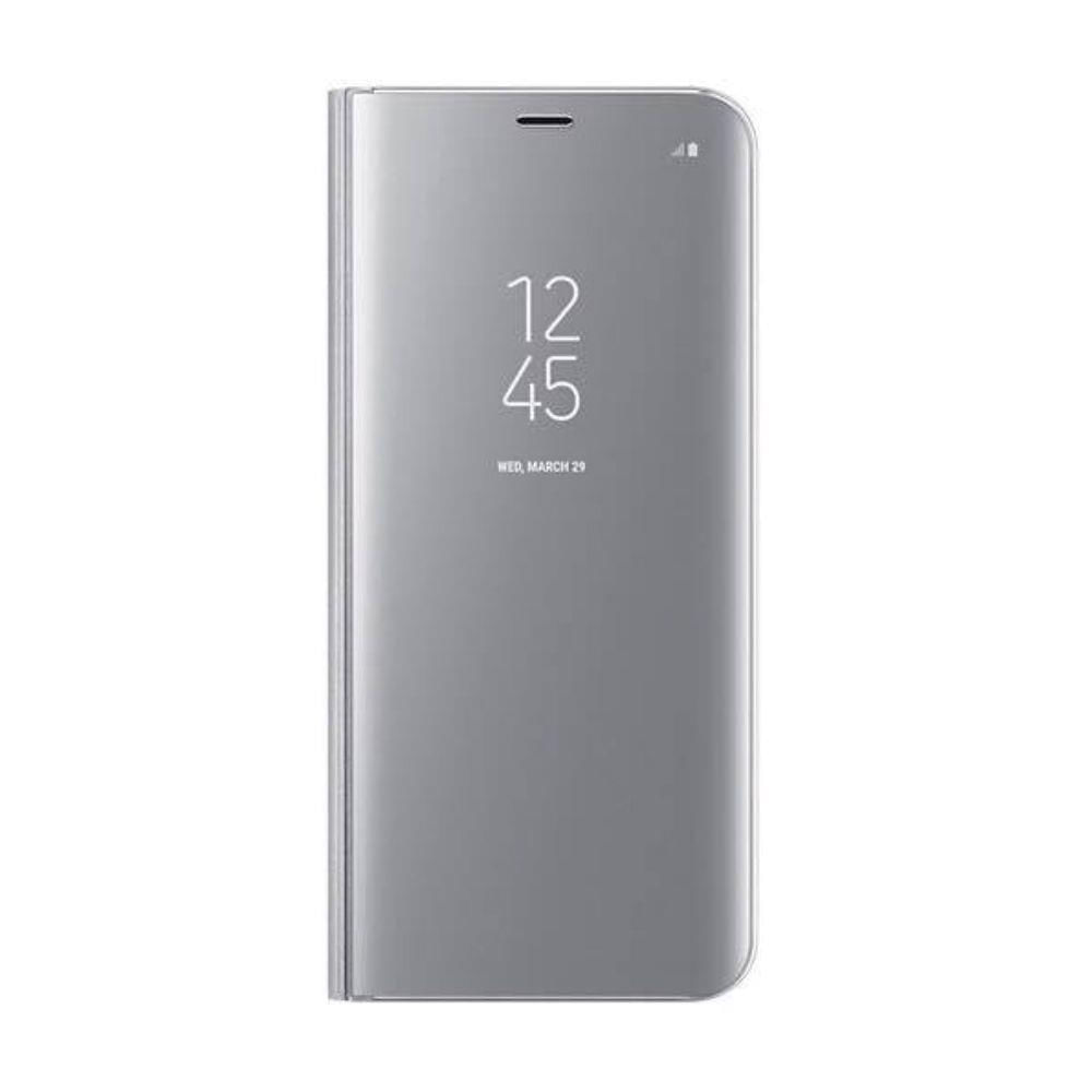 Miniatura Capa Protetora Clear View Standing Samsung S8+ Plus Prata