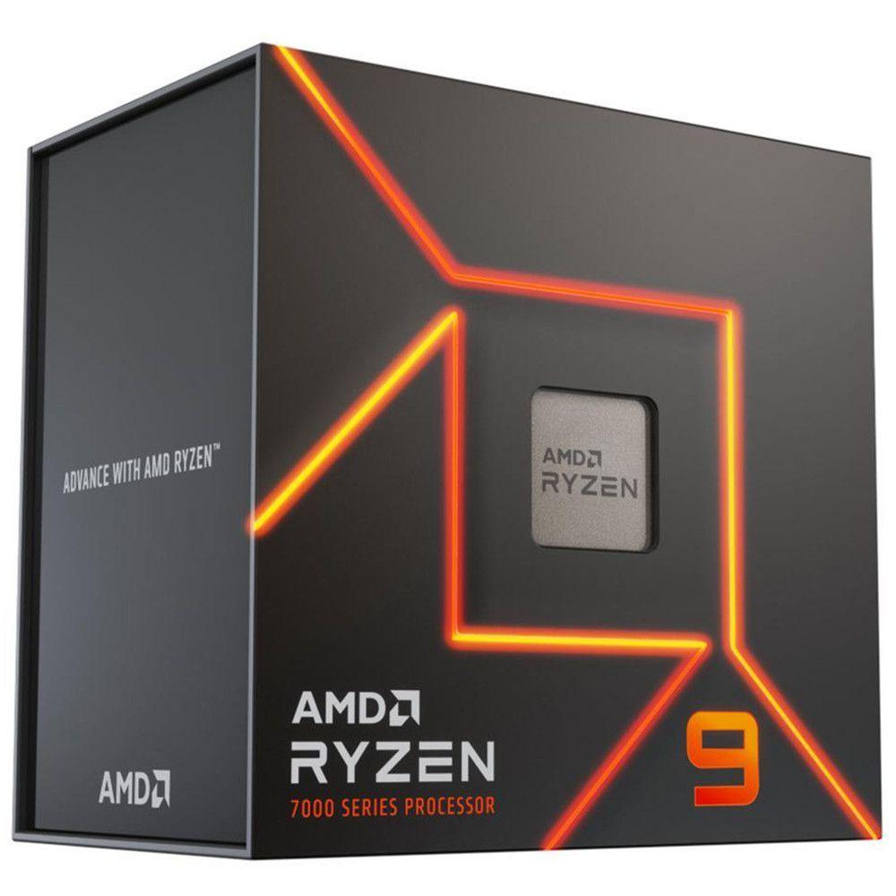 Miniatura Processador Amd Ryzen 9 7900x 76mb 4.7 - 5.6ghz - 100-100000589wof Preto