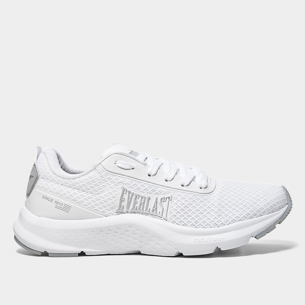 Miniatura Tênis Everlast Racer Feminino Branco+Cinza - 34