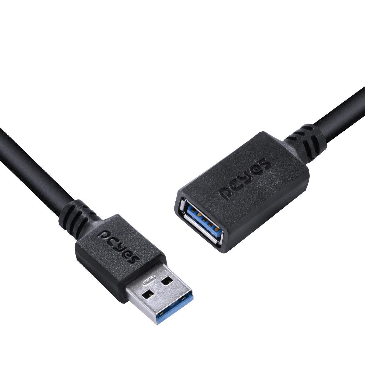 Cabo Extensor Usb A 3.0 Macho Para Usb A 3.0 Fêmea 28Awg 2 M