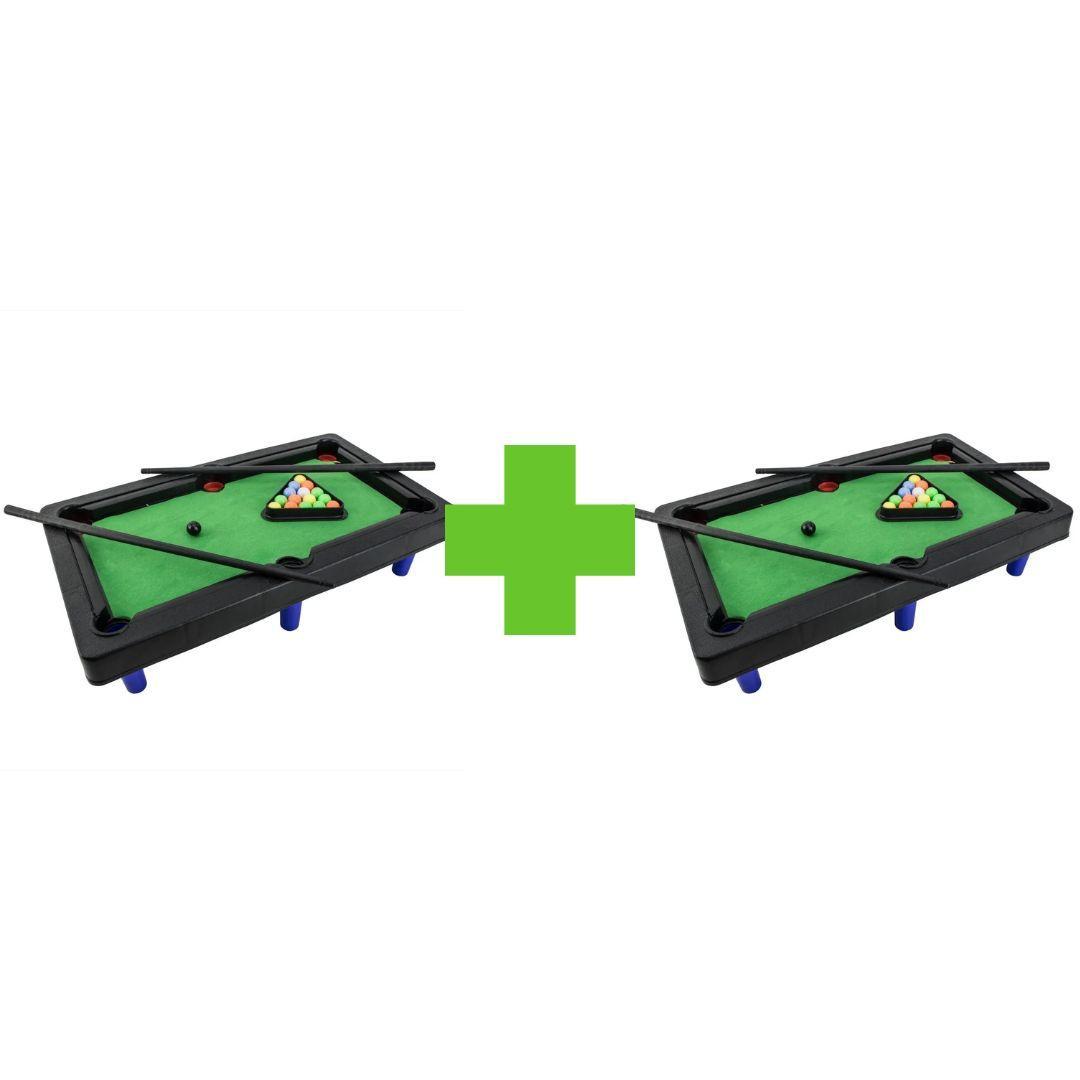 Miniatura Kit Conjunto 2 Kit Sinuca Infantil Toys & Toys 657326 Preto