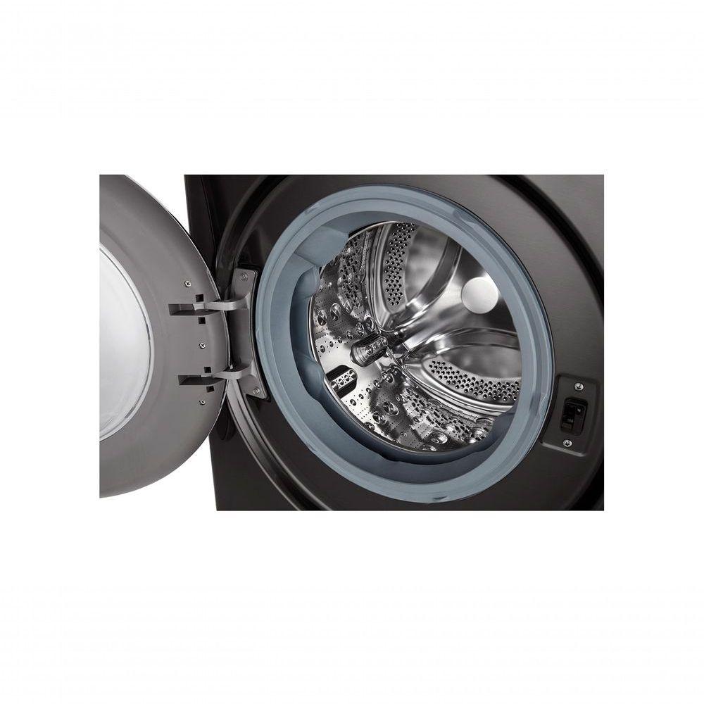 Miniatura Lava e Seca LG Smart VC2 14kg Black Inox com Inteligência Artificial AI DD CV9014BC2A 220V