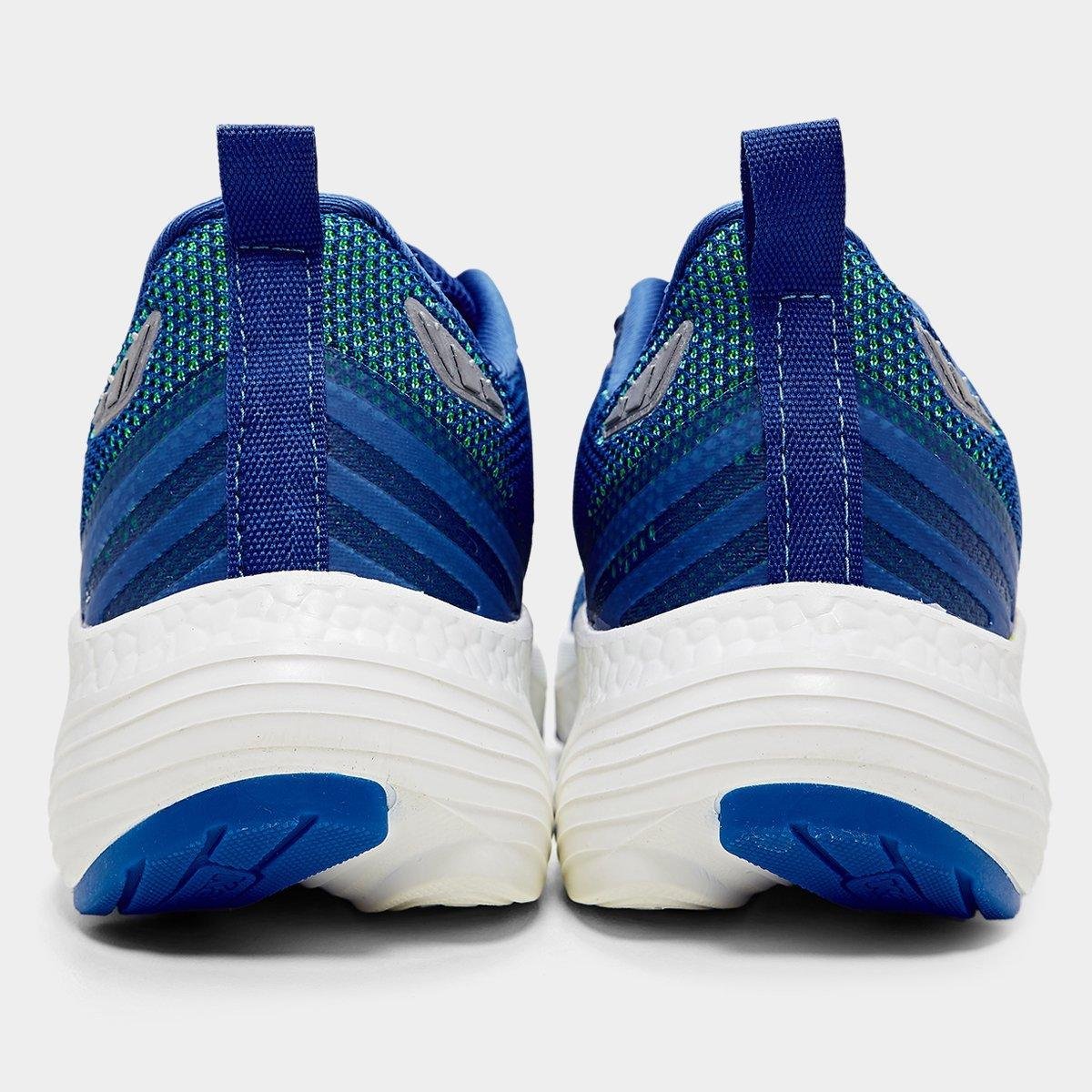 Miniatura Tênis Kappa Pulse Azul Royal+Verde - 38