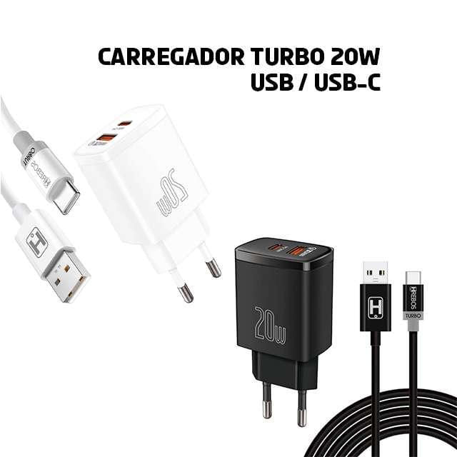 Miniatura Kit Carregador Turbo + Capinha Samsung A03 S + Película 3D