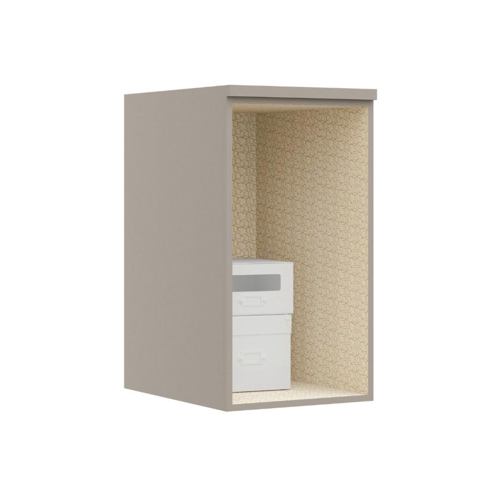 Miniatura Módulo Aéreo para Quarto 1 Porta Elegance Niquel|Angelin