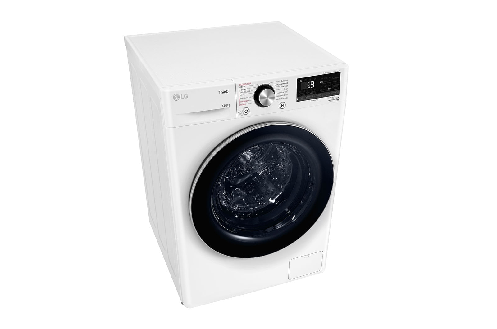 Lava e Seca LG Smart VC2 14kg Branca com Inteligência Artificial AIDD™ (CV9014WC2A) - 220v