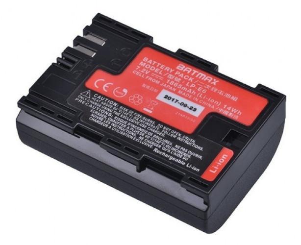 Miniatura Bateria Lp-E6 Batmax Canon Eos 5Ds 6D 7D Mark Ii 60Da 70D