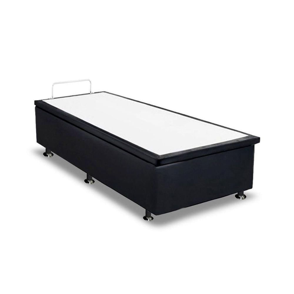 Cama Box Baú Universal Queen Courano Black (158x198x35) - Ortobom