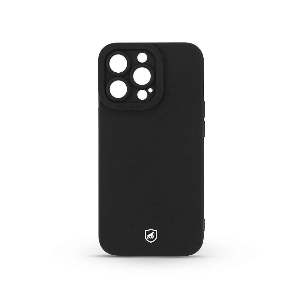 Miniatura Capa para iPhone 13 Pro - Preta - Silicon Cloud - Gshield