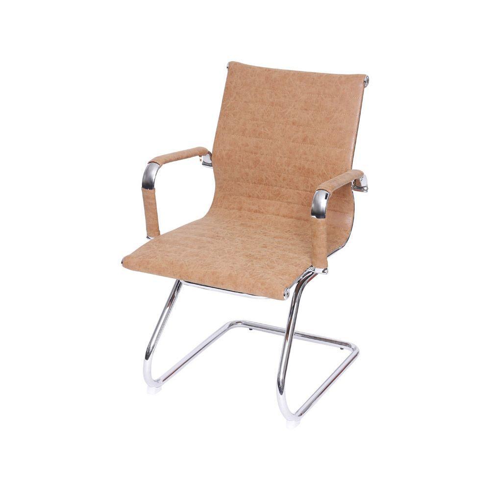 Miniatura Cadeira De Escritório Eames Fixa - Caramelo Retro