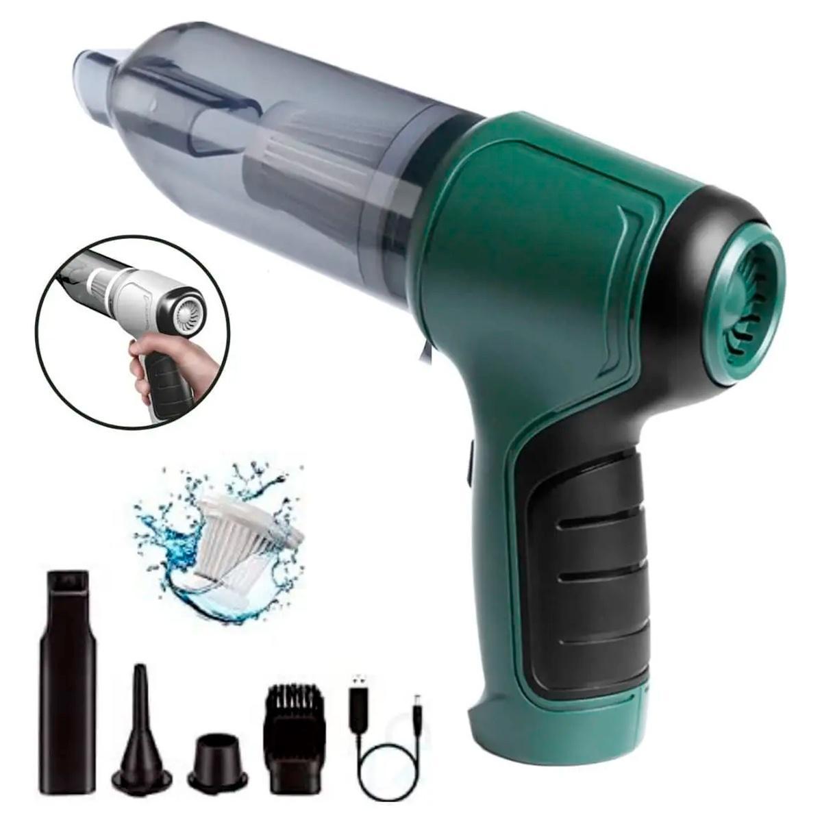 Miniatura Aspirador Portátil Limpeza Poeira Elétrico Carros Doméstico