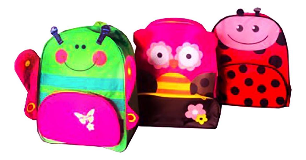 Miniatura Mochilas Bichinhos Pequena Costas Escolar Aulas Infantil