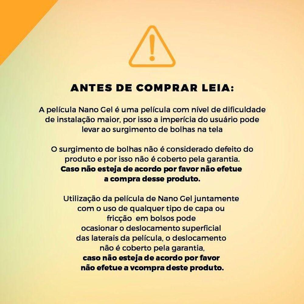 Película Nano Gel Dupla Para Galaxy S8 Plus ? Gorila Shield (Cobre Toda Tela)