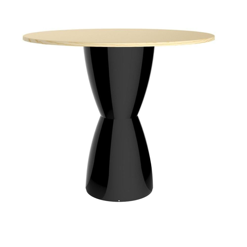 Miniatura Conjunto Mesa Tampo de Pinus e 3 Banquetas Fit