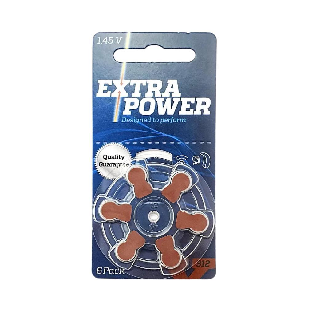 Miniatura Pilha Auditiva 312 Para Aparelho Auditivo - Extra Power