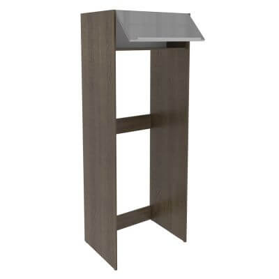 Miniatura Porta Geladeira Madesa Lux 1 Porta Basculante Rustic Cor:Rustic