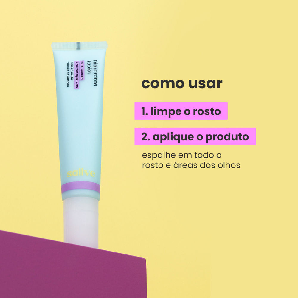 Miniatura Gel Creme Hidratante Facial Sallve 40g